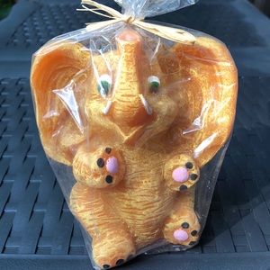 Elephant candle